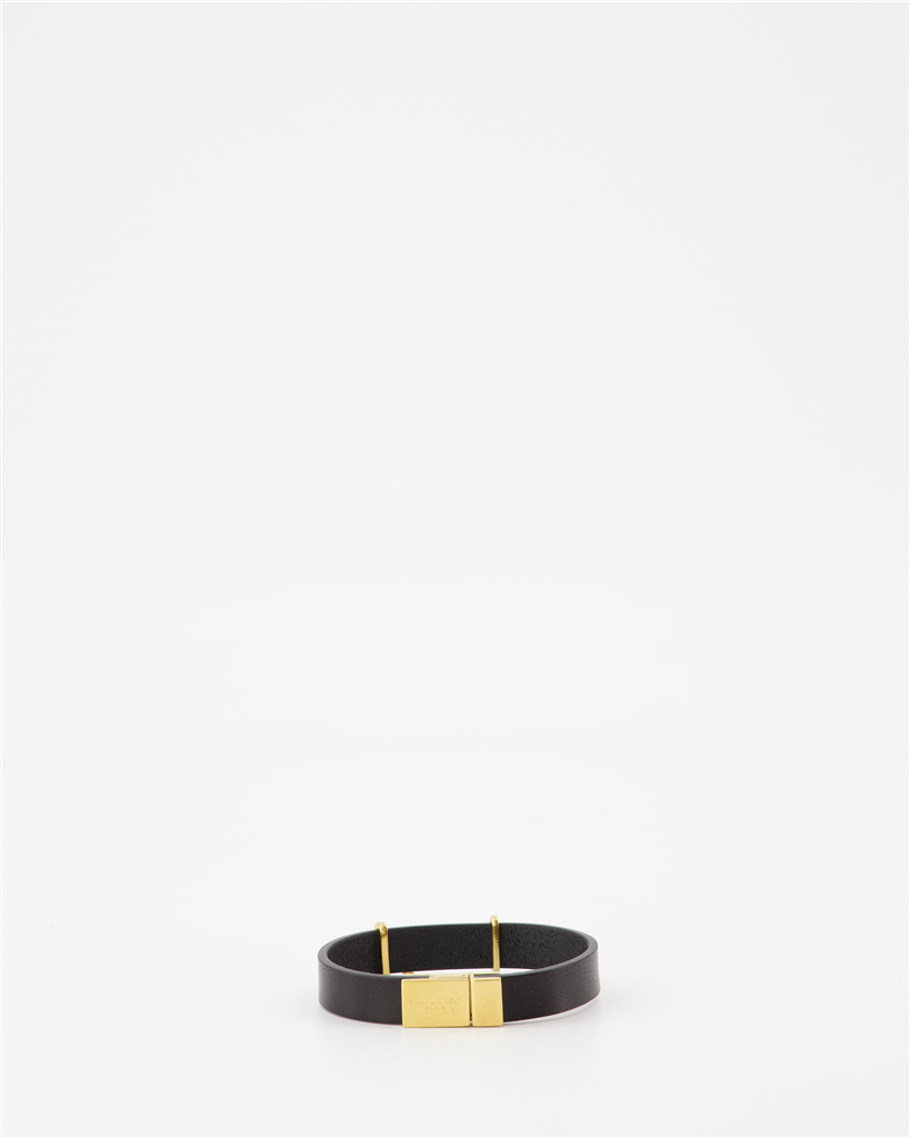 Bijoux Bracelet YSL Opyum Saint Laurent Noir Homme