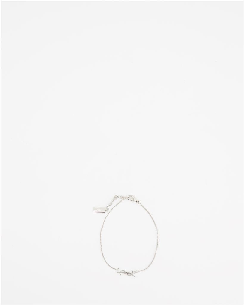 Bijoux Bracelet YSL Saint Laurent Argenté Homme