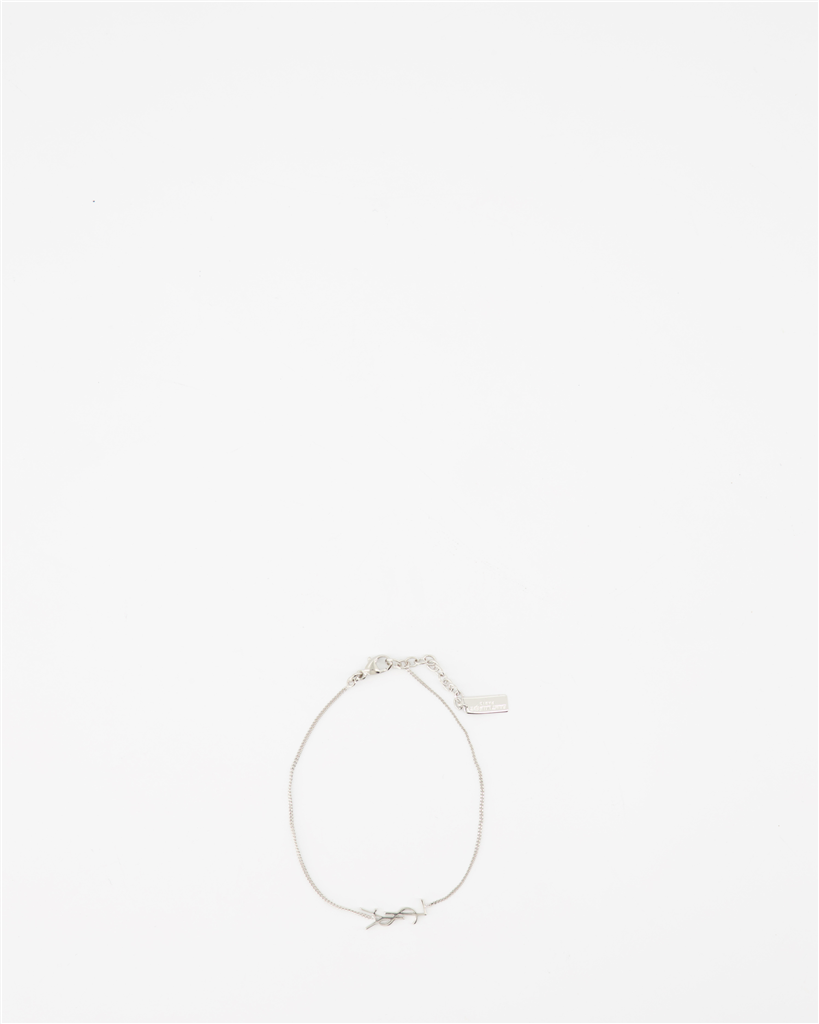 Bijoux Bracelet YSL Saint Laurent Argenté Homme