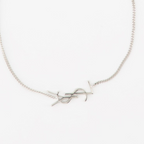 Bijoux Bracelet YSL Saint Laurent Argenté Homme