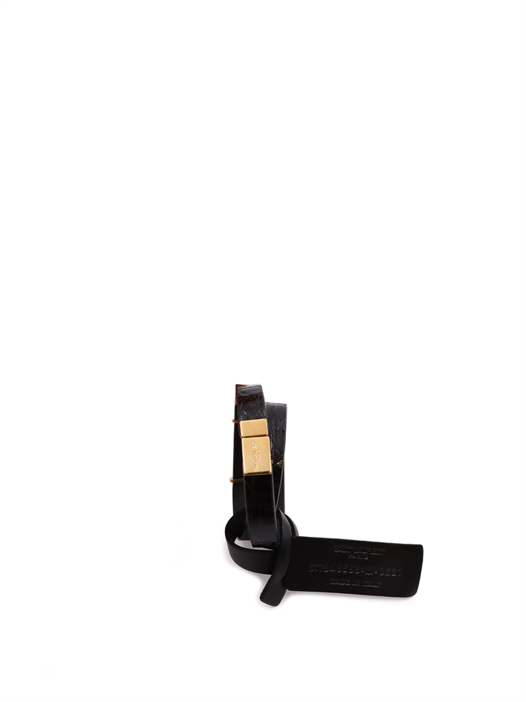 Joyería Bracelet YSL Opyum Saint Laurent Negro Homme