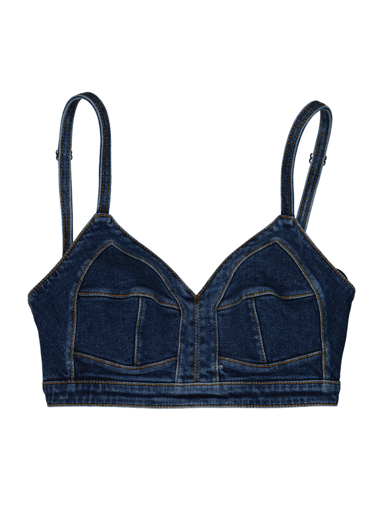 Denim top