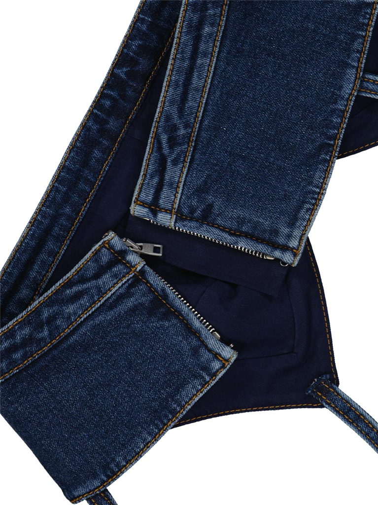 Tops Denim top Alexander McQueen Blue Women