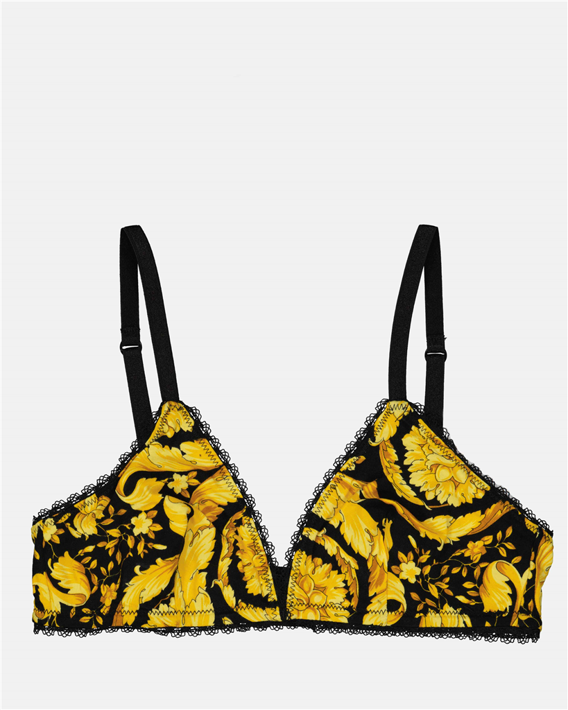 Ropa interior y homewear Brassière Barocco Versace Oro Femme