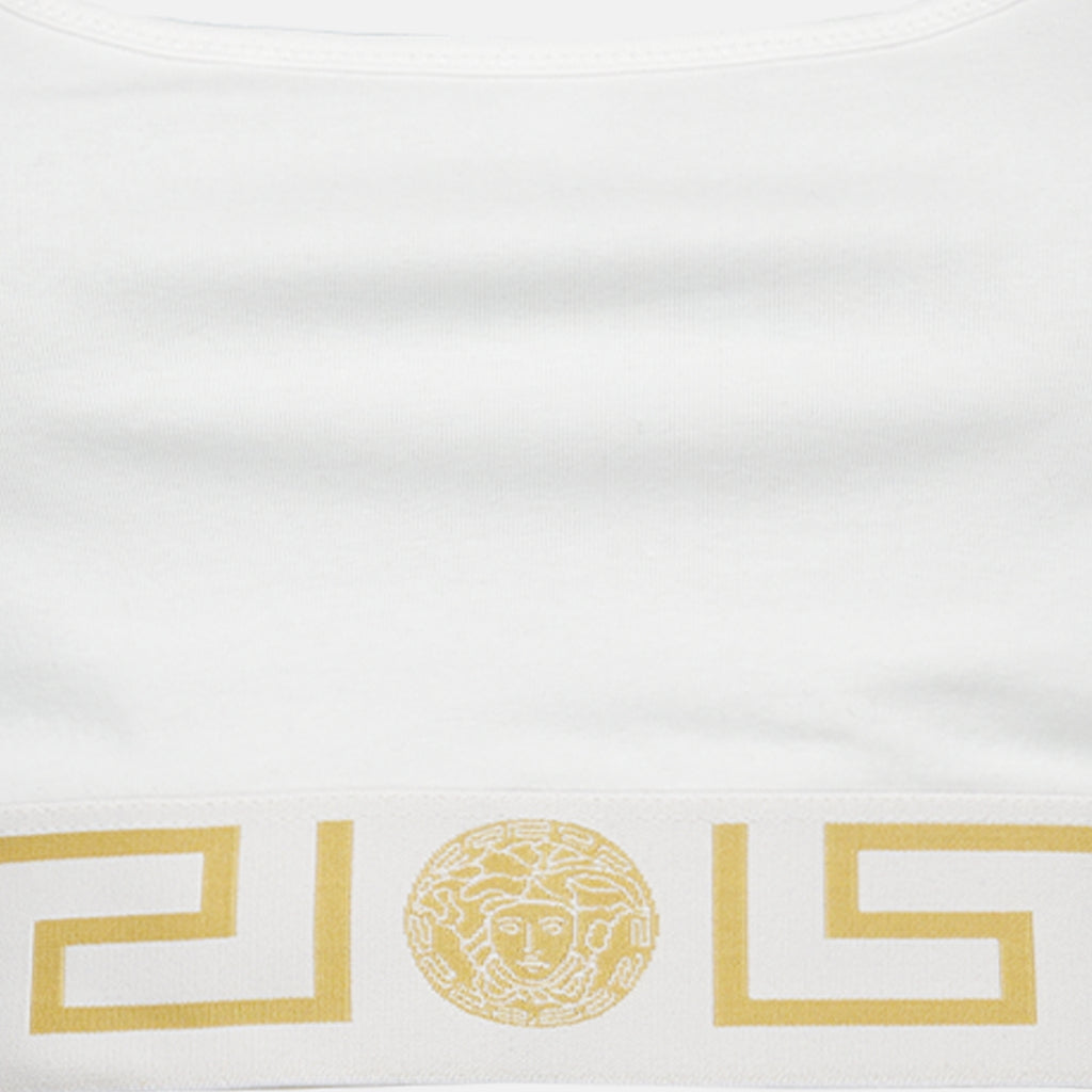 Sous-vêtements et homewear Brassière Greca Versace Blanc Femme