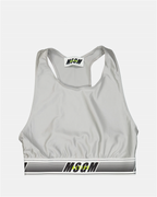 Tops Brassière de sport MSGM Gris Femme