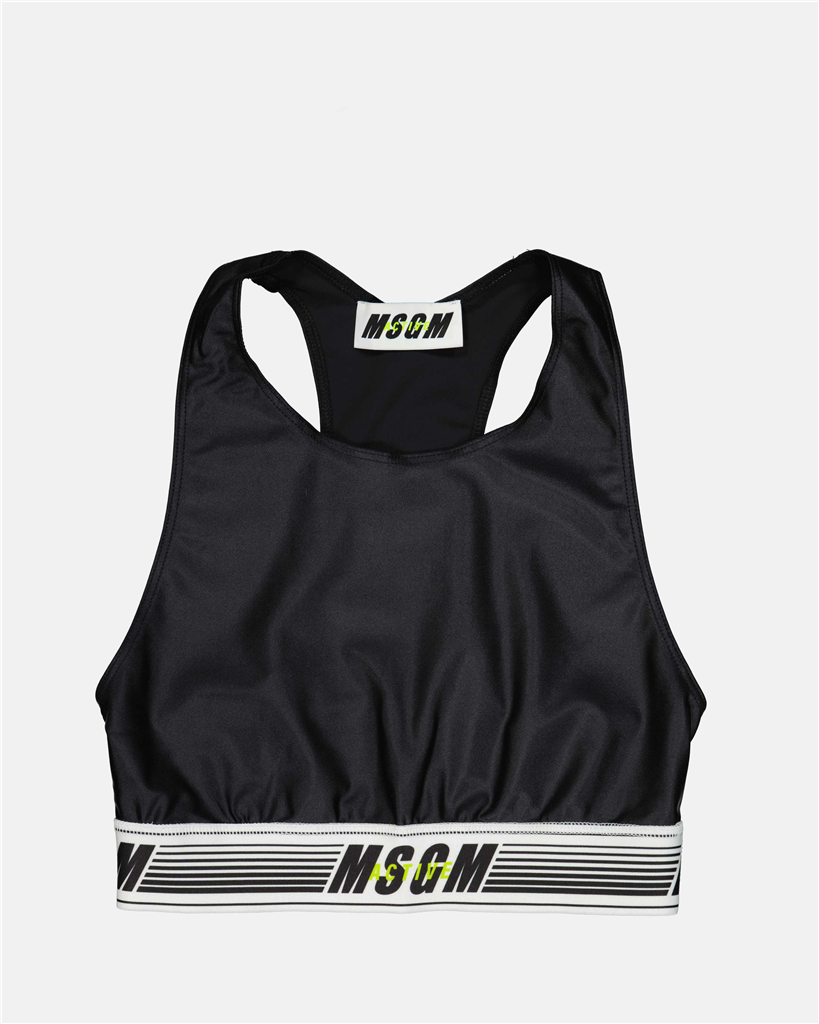Tops Brassière de sport MSGM Noir Femme