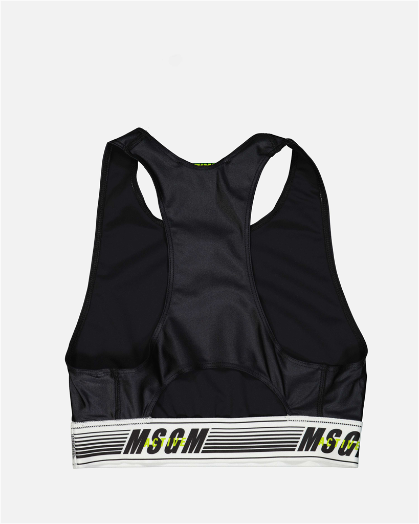 Tops Brassière de sport MSGM Noir Femme