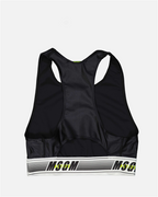 Tops Brassière de sport MSGM Noir Femme