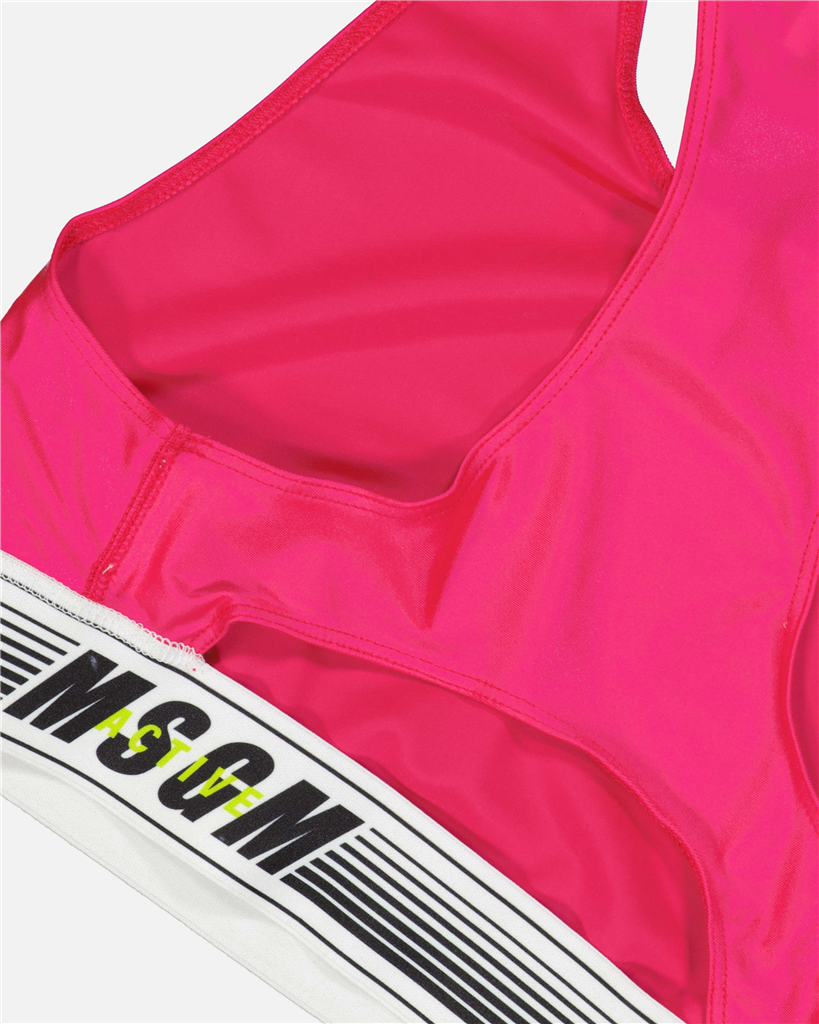 Tops Brassière de sport MSGM Rose Femme