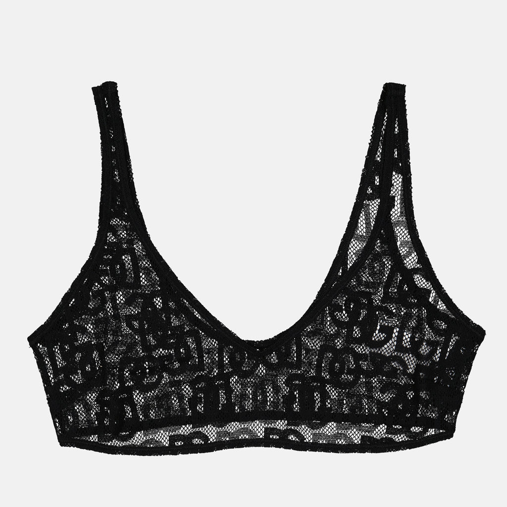 Tops Brassière DG Dolce & Gabbana Noir Femme