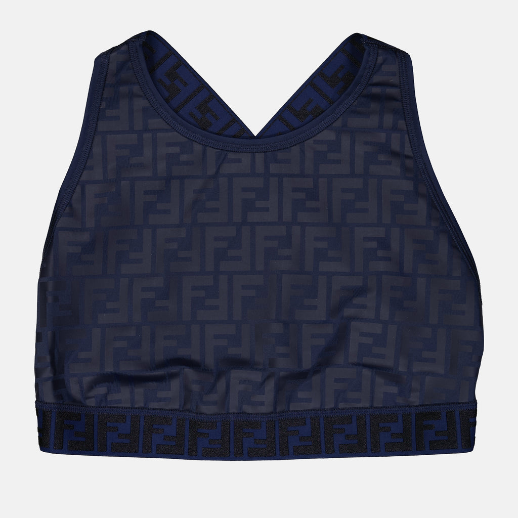 Tops Brassière Fendirama Fendi Bleu Femme