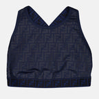Tops Brassière Fendirama Fendi Bleu Femme
