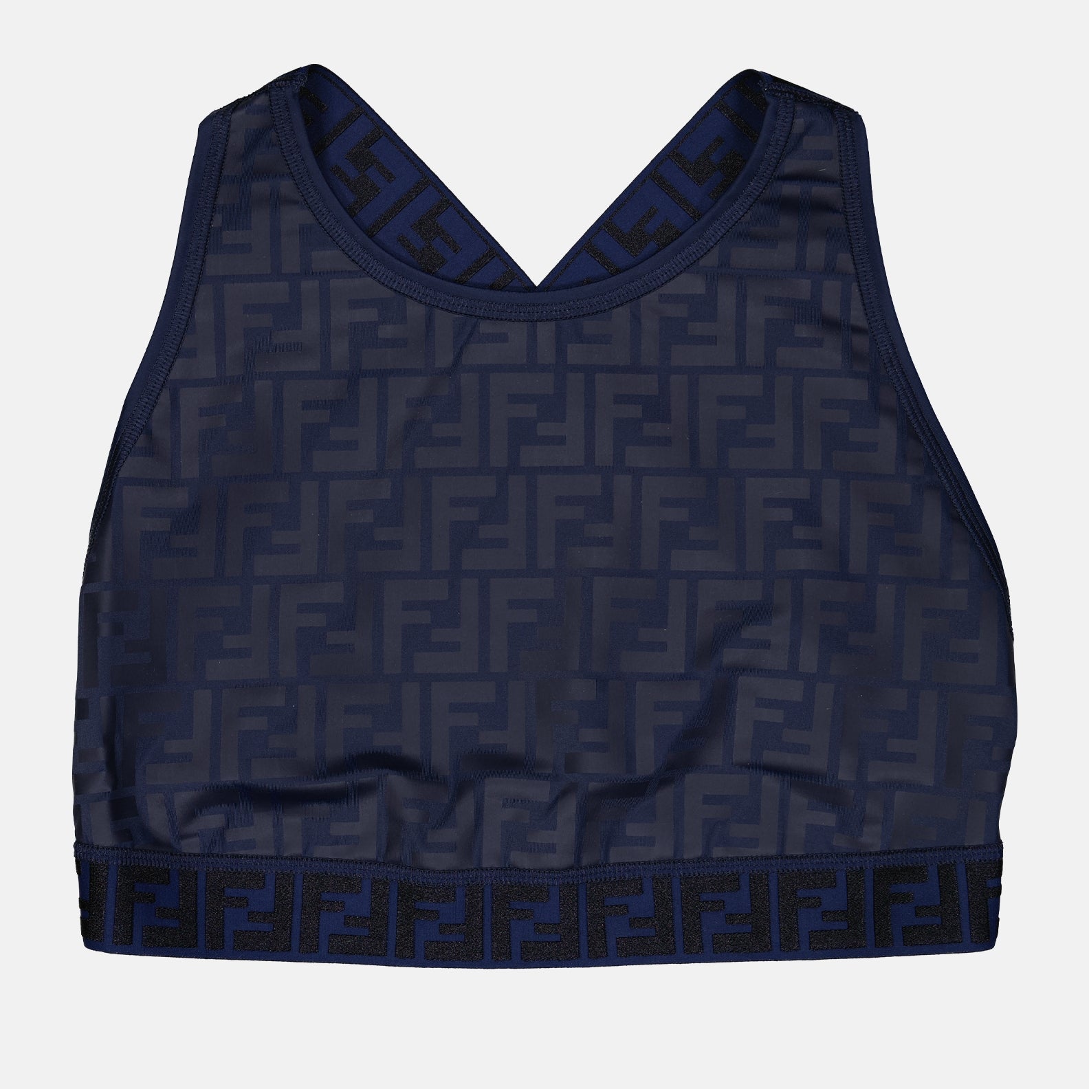 Tops Brassière Fendirama Fendi Bleu Femme