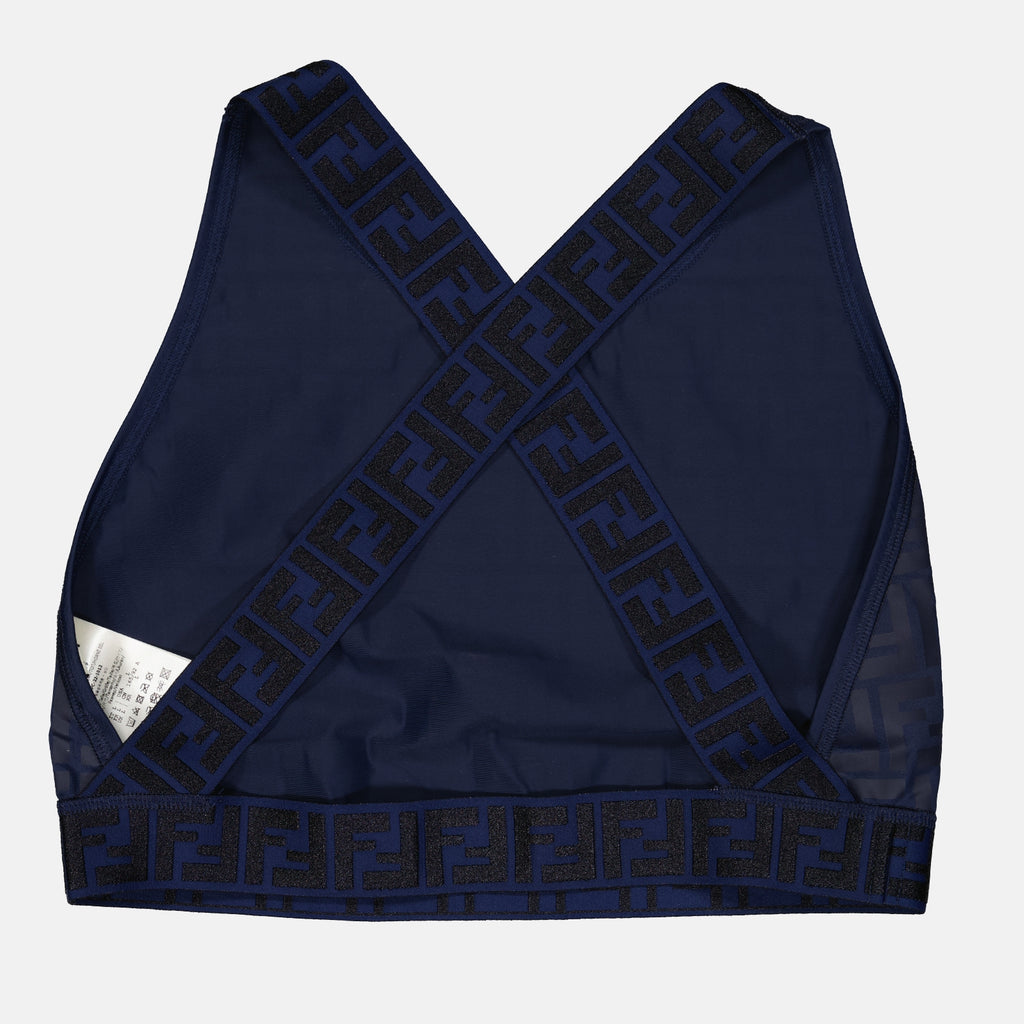 Tops Brassière Fendirama Fendi Bleu Femme