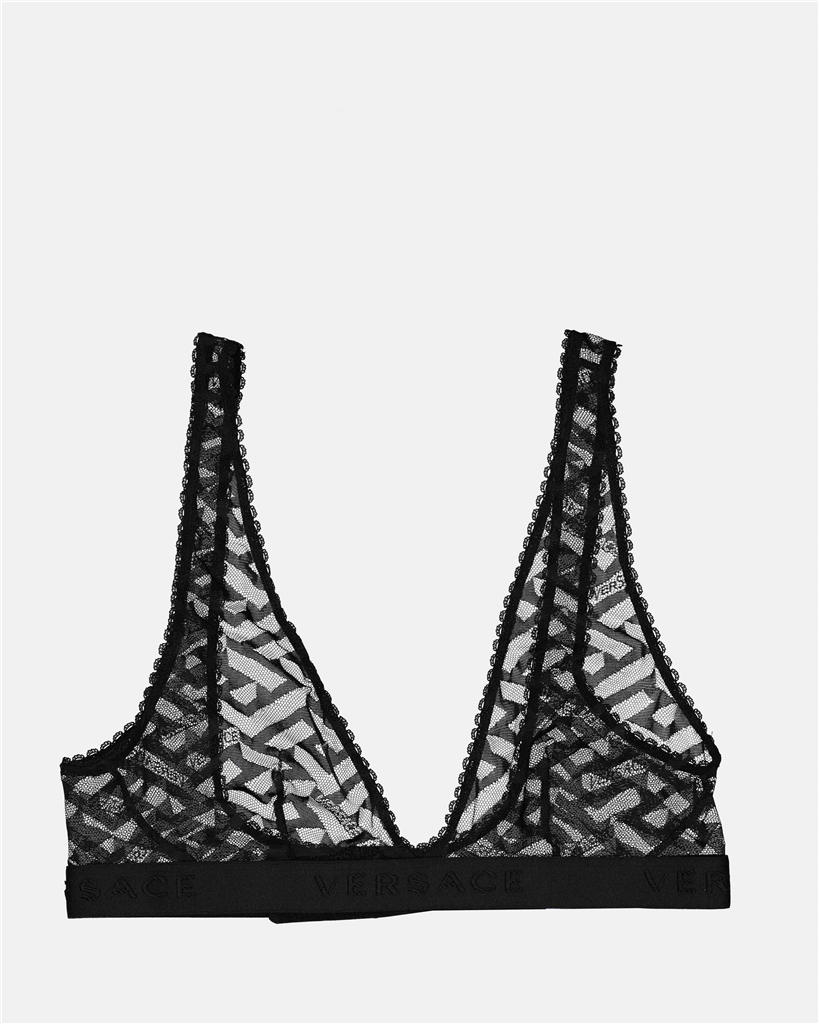 Sous-vêtements et homewear Brassière Greca Signature Versace Noir Femme