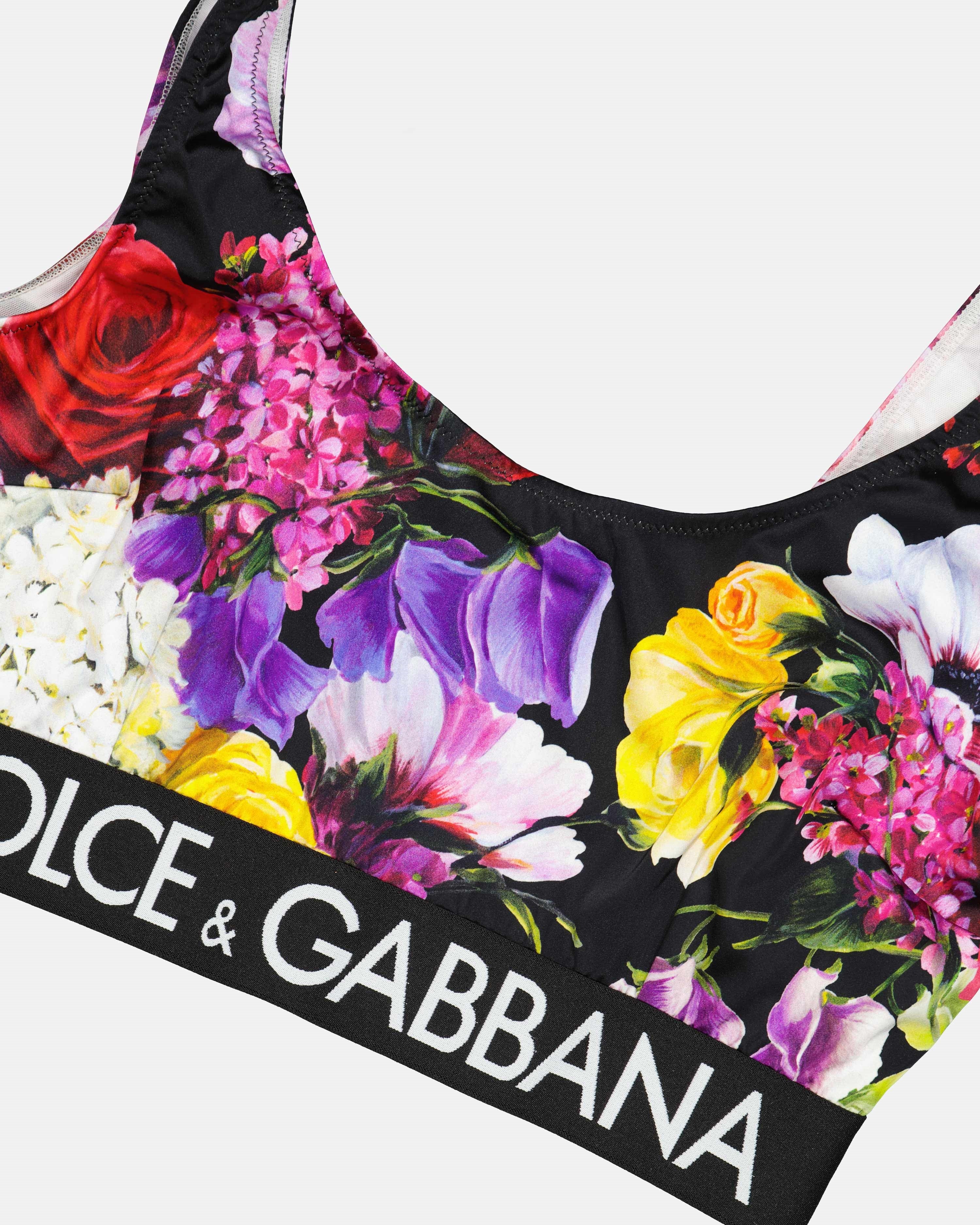 Tops Brassière Hortensia Dolce & Gabbana Multicolore Femme