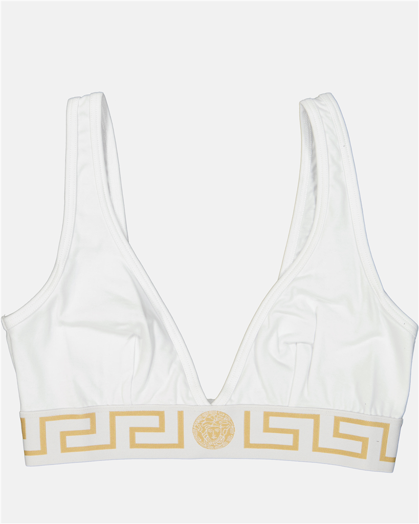 Sous-vêtements et homewear Brassière Medusa Versace Blanc Femme