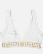 Sous-vêtements et homewear Brassière Medusa Versace Blanc Femme