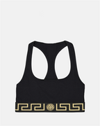 Sous-vêtements et homewear Brassière Medusa Greca Versace Noir Femme