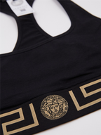 Sous-vêtements et homewear Brassière Medusa Greca Versace Noir Femme