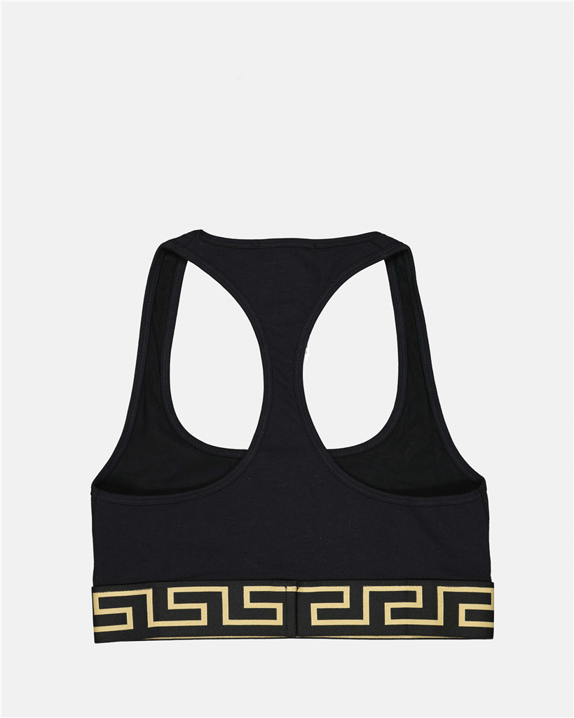 Sous-vêtements et homewear Brassière Medusa Greca Versace Noir Femme