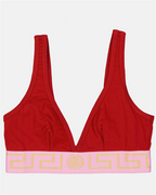 Sous-vêtements et homewear Brassière Medusa Greca Versace Rouge Femme