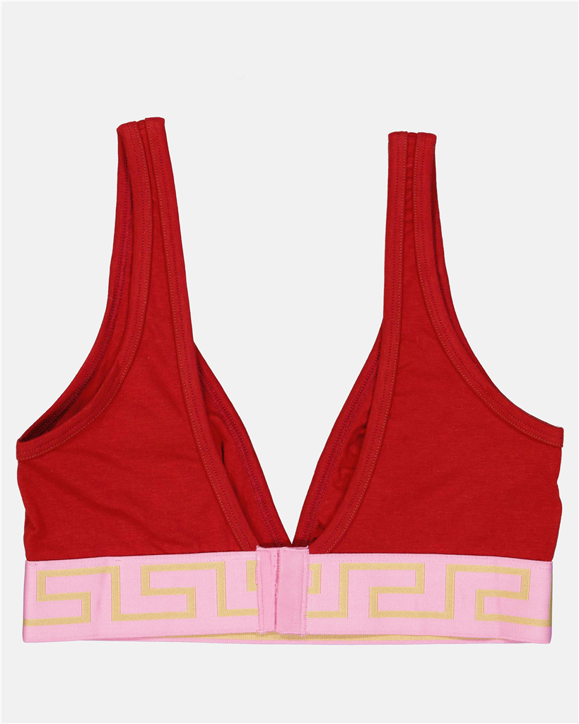 Sous-vêtements et homewear Brassière Medusa Greca Versace Rouge Femme