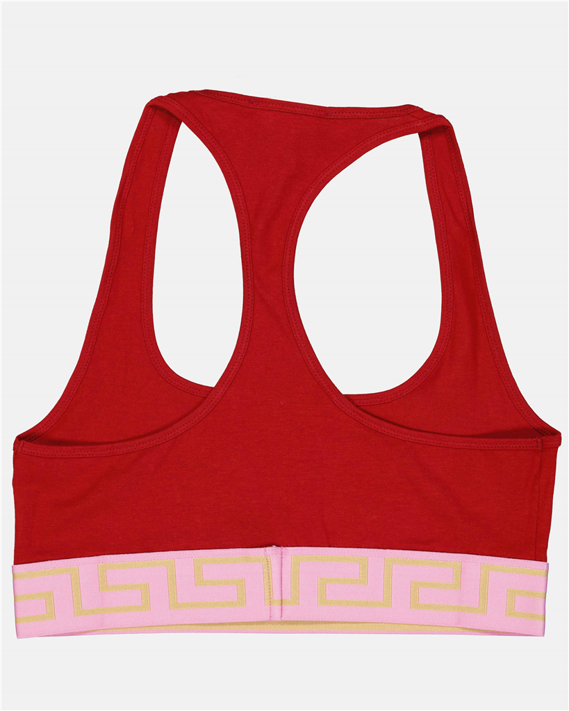 Sous-vêtements et homewear Brassière Medusa Greca Versace Rouge Femme