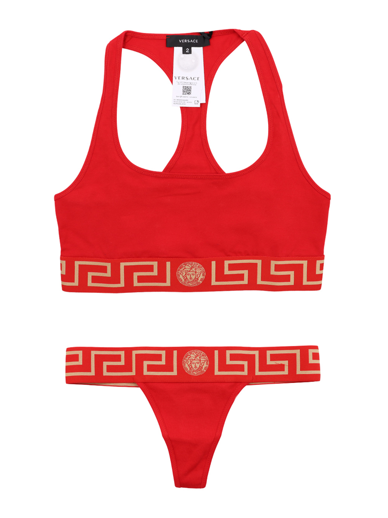 Sous-vêtements et homewear Brassière Medusa Versace Rouge Femme