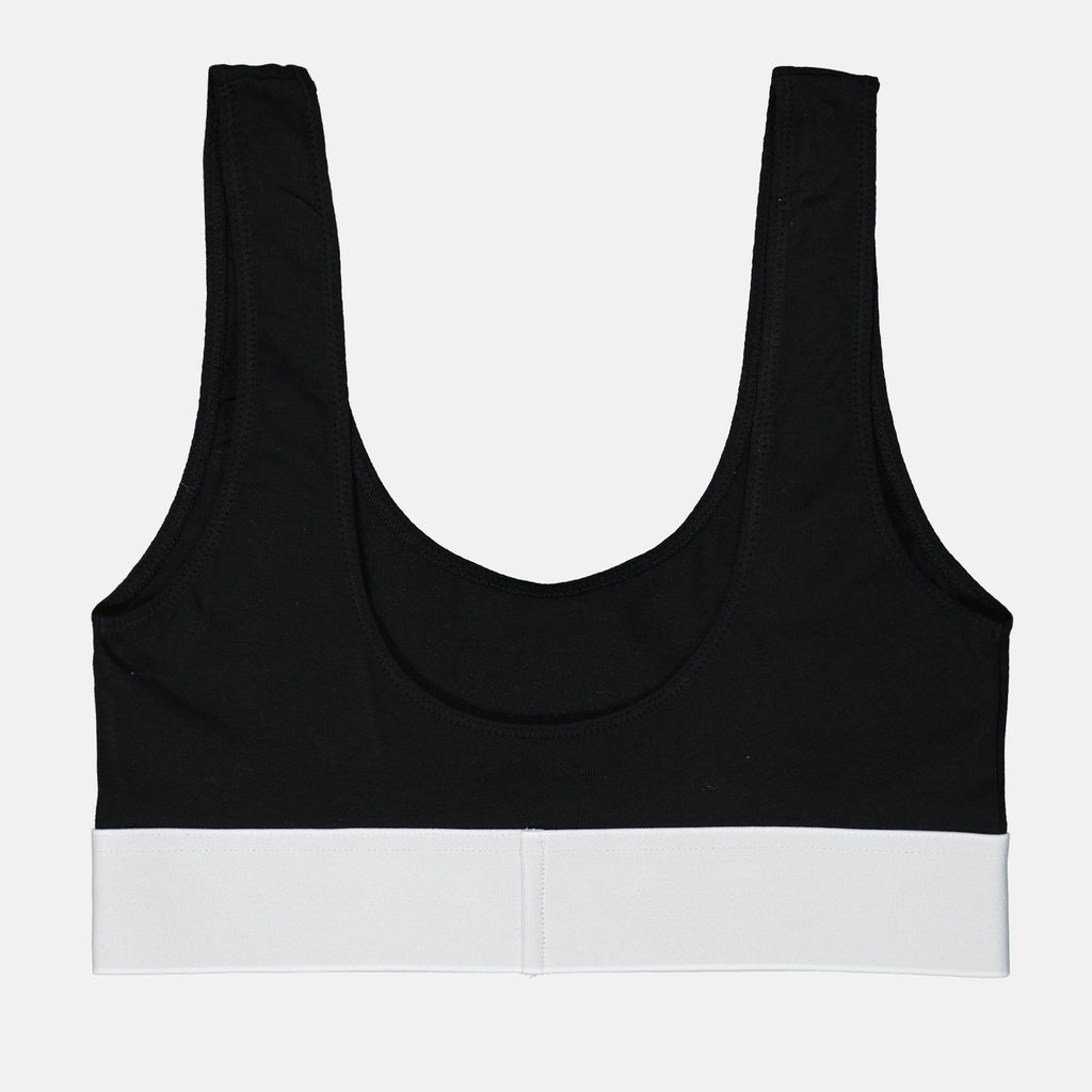 Ropa interior y homewear Brassière à logo Palm Angels Negro Femme