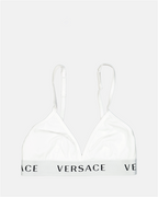 Sous-vêtements et homewear Brassière triangle Versace Blanc Femme