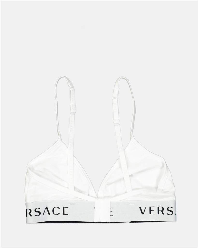 Sous-vêtements et homewear Brassière triangle Versace Blanc Femme