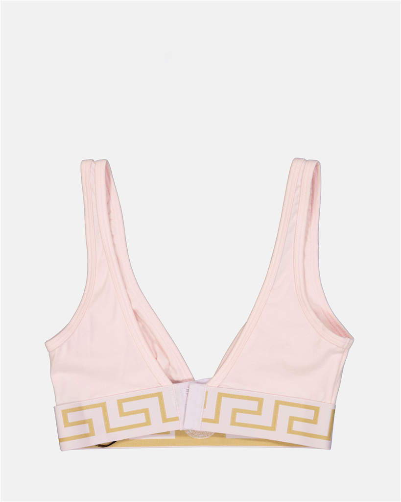 Sous-vêtements et homewear Brassière triangle Medusa Greca Versace Rose Femme