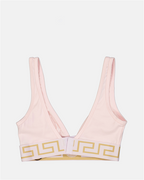 Sous-vêtements et homewear Brassière triangle Medusa Greca Versace Rose Femme