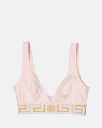 Sous-vêtements et homewear Brassière triangle Medusa Greca Versace Rose Femme