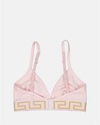 Sous-vêtements et homewear Brassière triangle Medusa Greca Versace Rose Femme