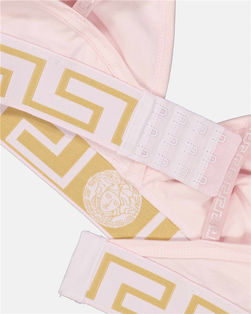 Sous-vêtements et homewear Brassière triangle Medusa Greca Versace Rose Femme