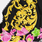 Tops Bustier Medusa Orchid Versace Noir Femme
