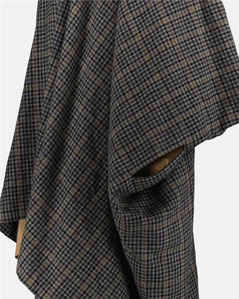 Vestes Cape à carreaux Maison Margiela Gris Femme