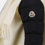 Vestes Cape bi-matière Moncler Beige Femme