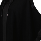 Vestes Cape à capuche Moncler Noir Femme