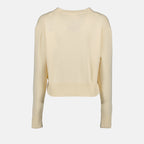 Maille Cardigan Ami de coeur Ami PARIS Beige Femme