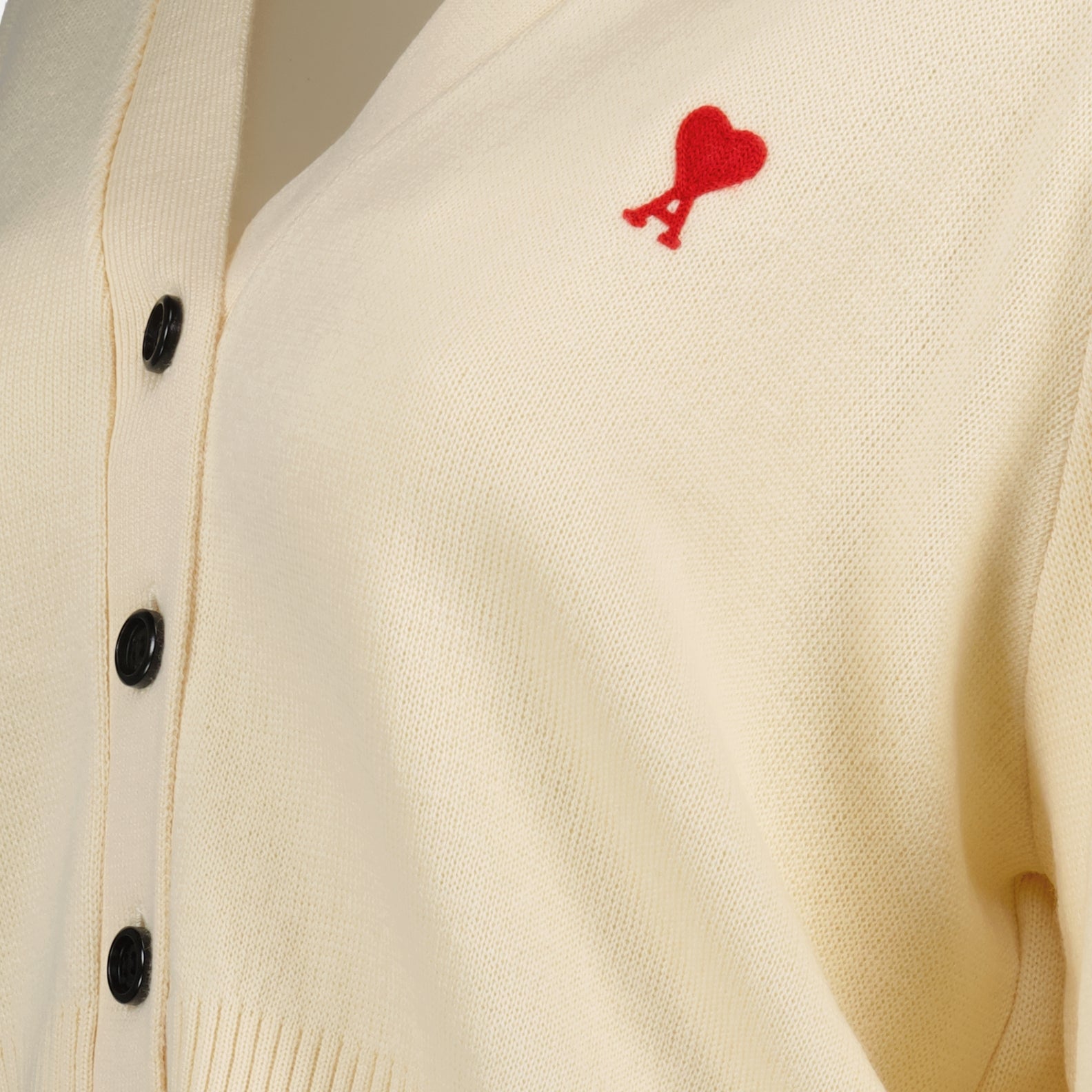 Maille Cardigan Ami de coeur Ami PARIS Beige Femme