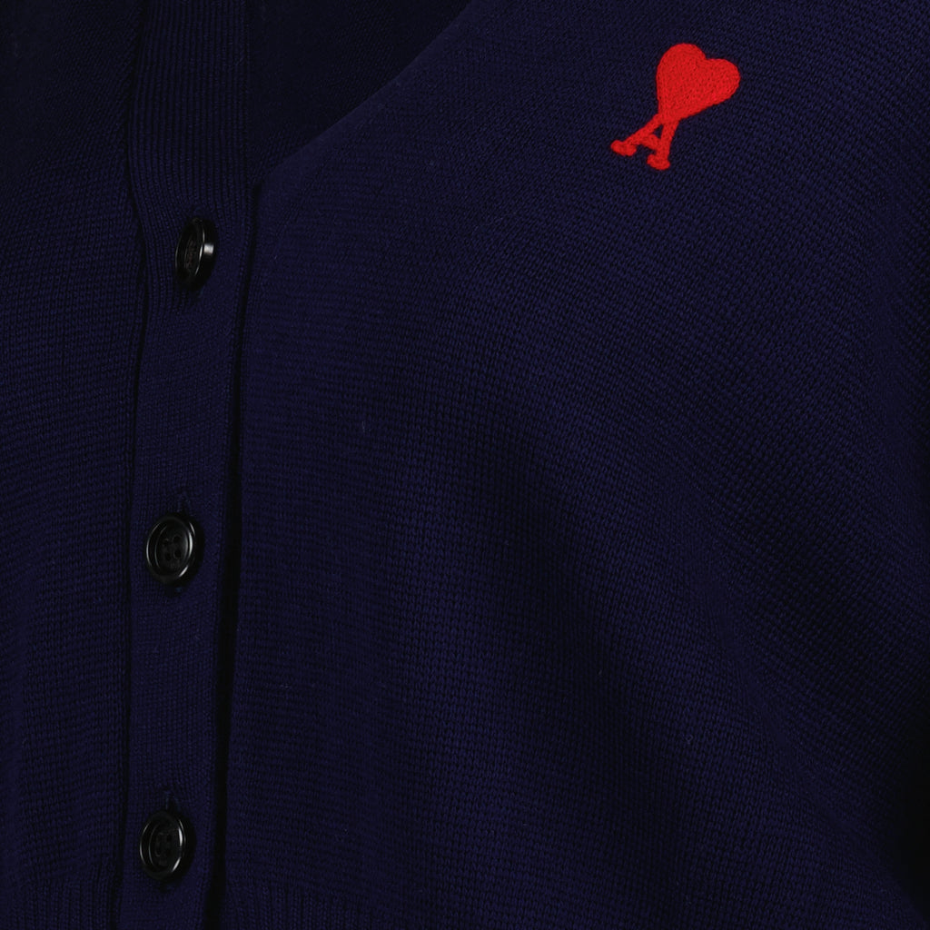 Maille Cardigan Ami de coeur Ami PARIS Bleu Femme