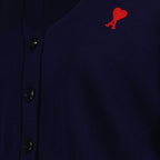 Maille Cardigan Ami de coeur Ami PARIS Bleu Femme