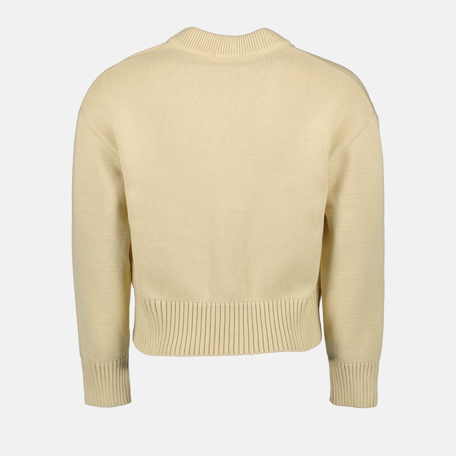 Maille Cardigan Ami de Coeur Ami PARIS Beige Unisexe