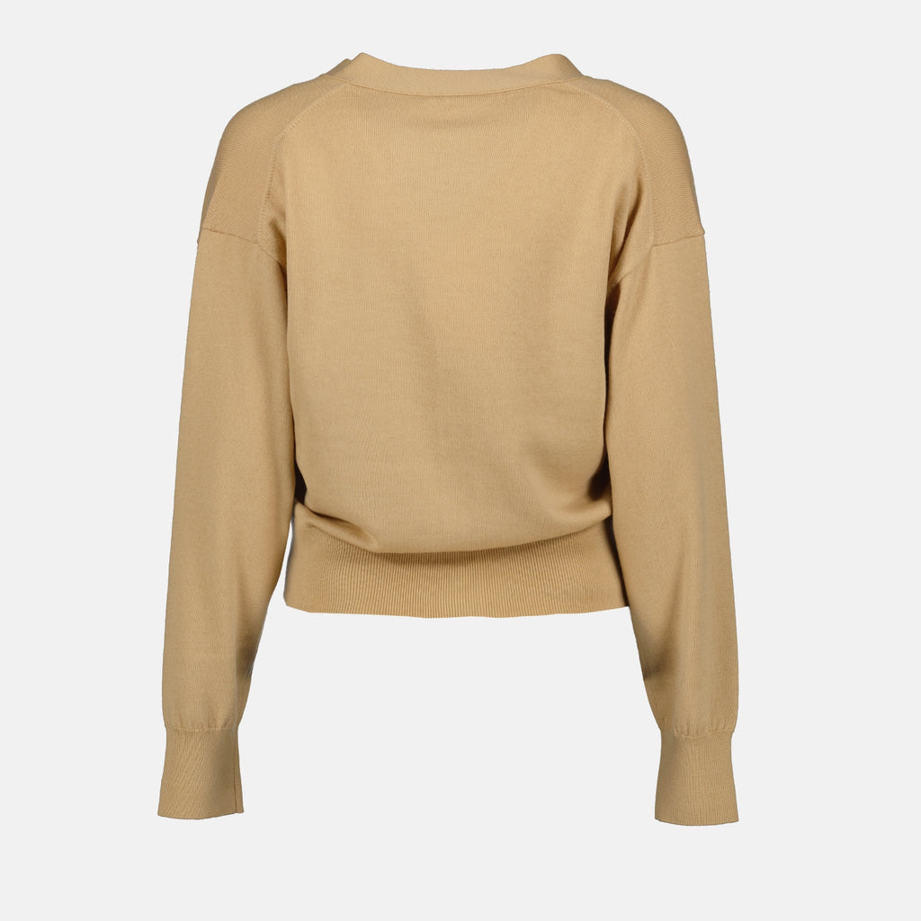 Maille Cardigan Boke Flower Kenzo Beige Femme