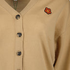 Maille Cardigan Boke Flower Kenzo Beige Femme