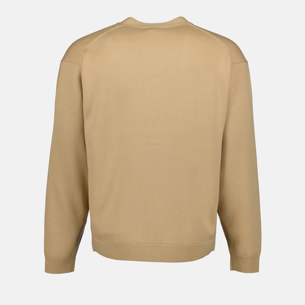 Maille Cardigan Boke Flower Kenzo Beige Homme